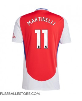 Günstige Arsenal Gabriel Martinelli #11 Heimtrikot 2024-25 Kurzarm